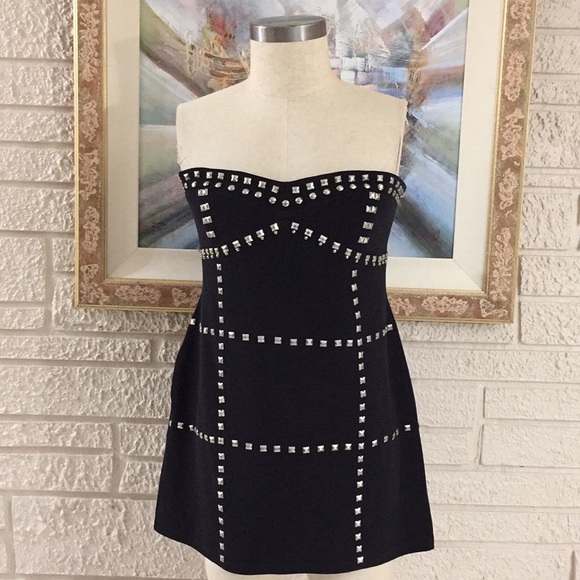 Dots Studded BodyCon Dress - Picture 5 of 13